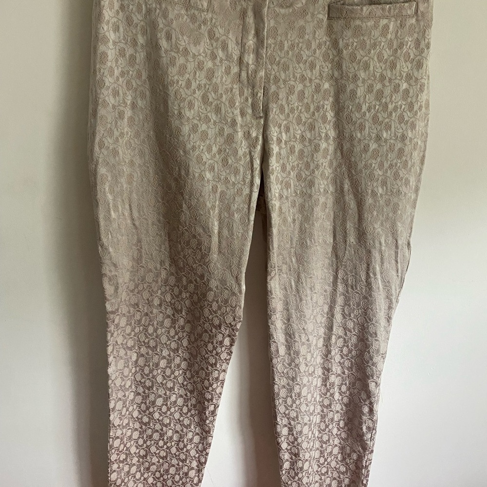 Express Vintage 1990's Brocade Pants Eclectic Romantic